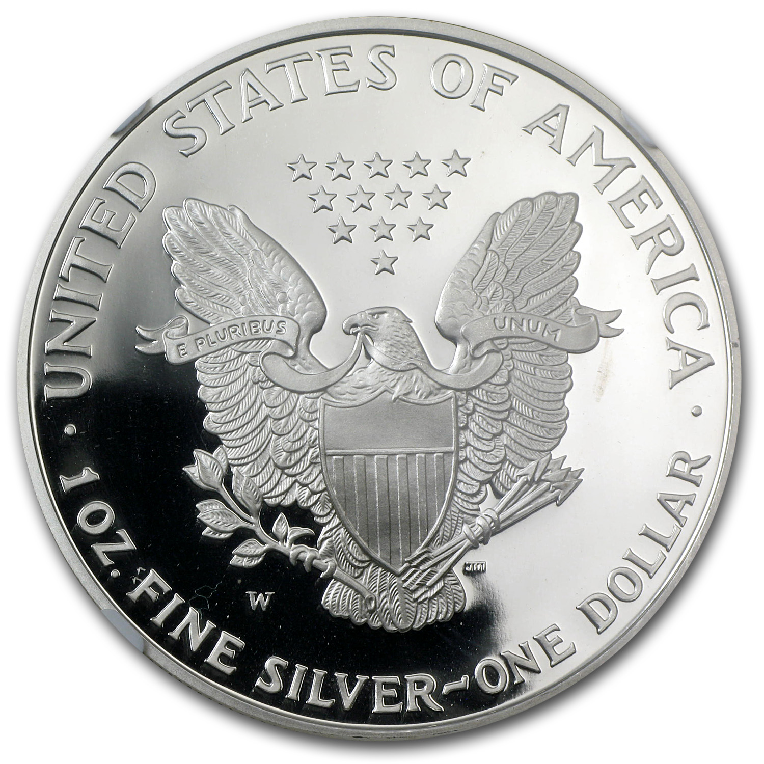 NGC準最高鑑定 PF69 1995年 ケネディ　1/2ドル銀貨　SV900 1995-W Proof American Silver Eagle PF-69 NGC | eBay